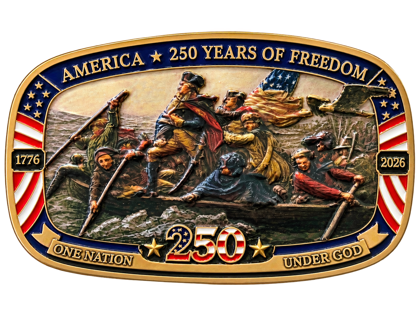 Limited Edition America 250th Anniversary Buckle